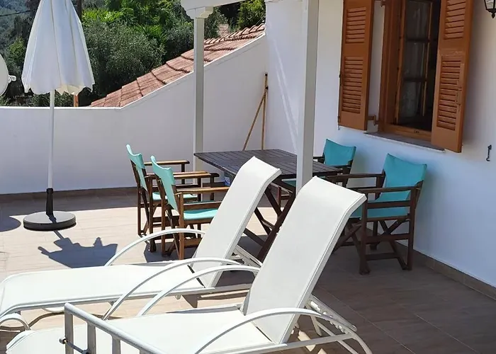 Stamatis With Seaview - Paxos Apartment